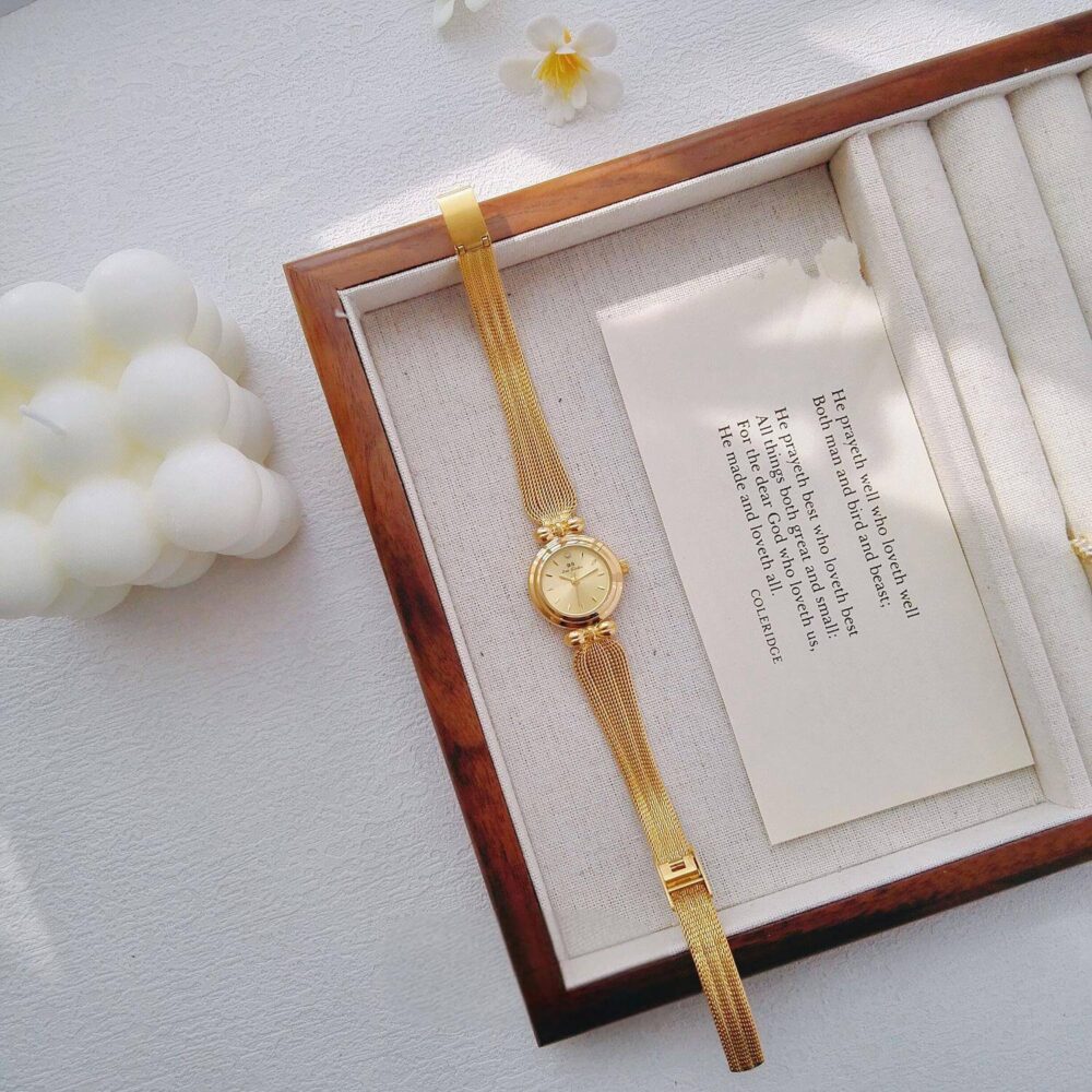 Vintage gold watch