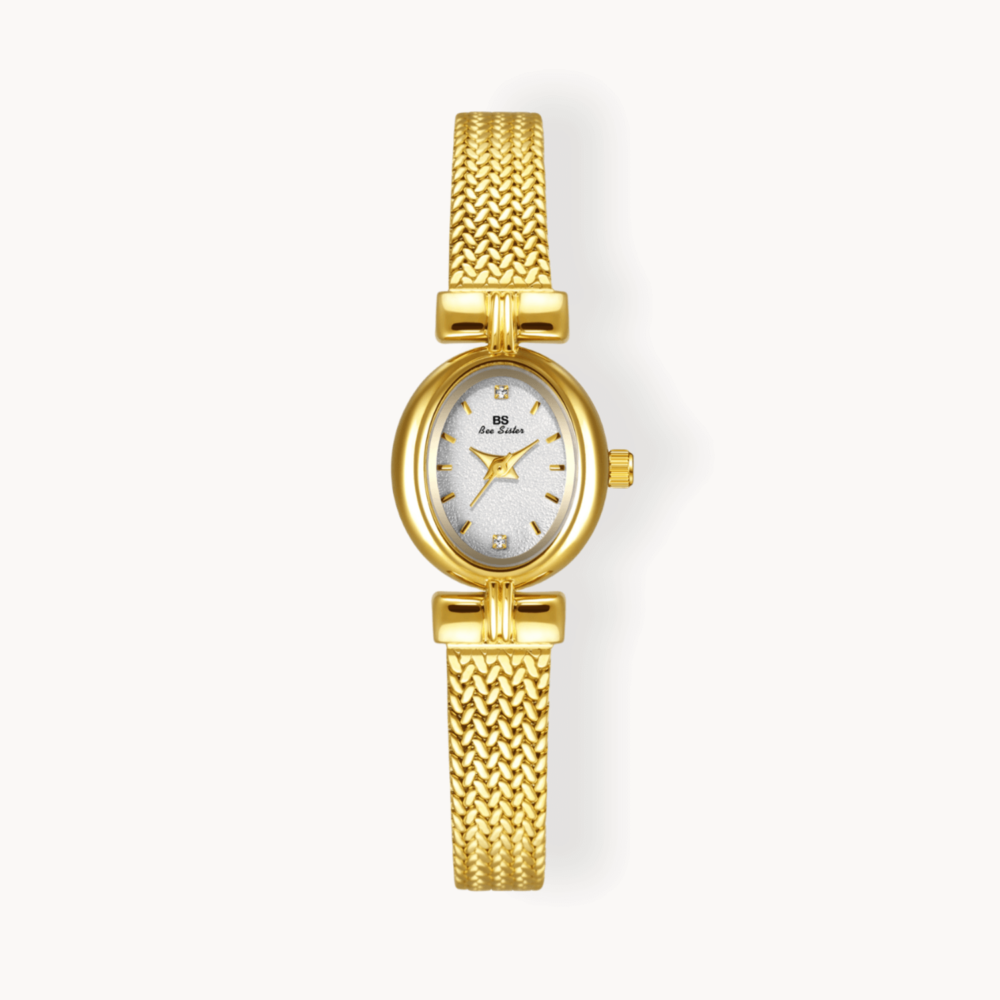 Gold vintage women's watch