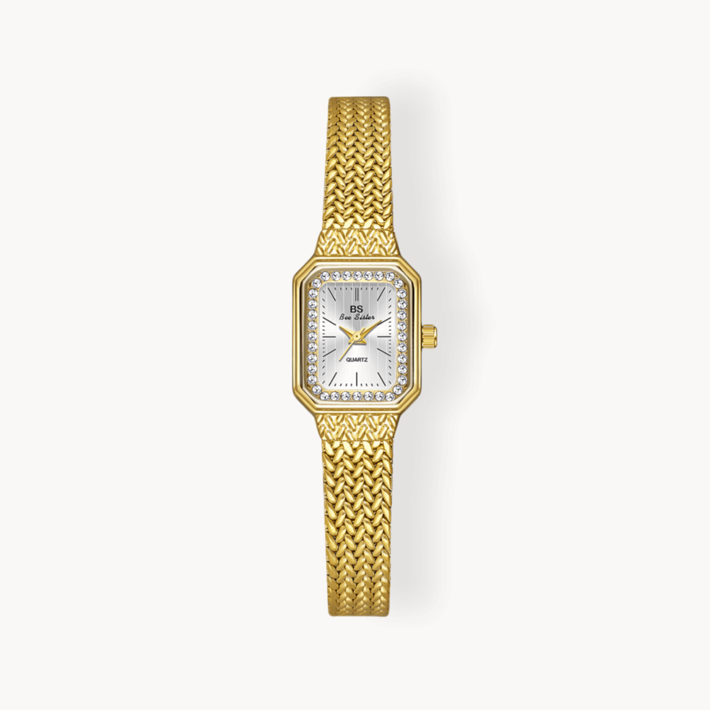 gold vintage watch